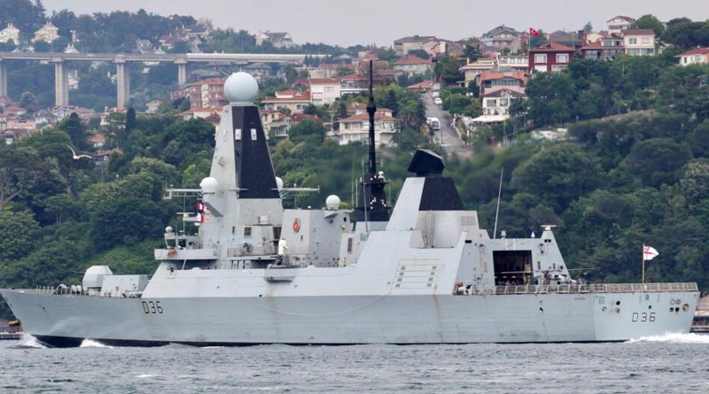 Russia Says Fired ‘Warning’ Shots at British Warship Near Crimea | Sangbad Pratidin