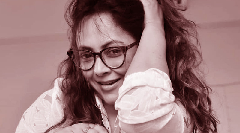 Sreelekha Mitra Posted picture in Madhubala's attire | Sangbad Pratidin