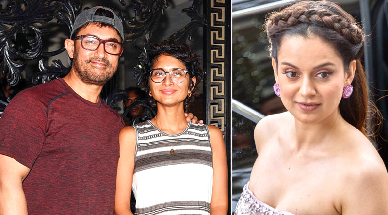 Kangana Ranaut has some questions after Aamir Khan and Kiran Rao's Divorce announcement | Sangbad Pratidin