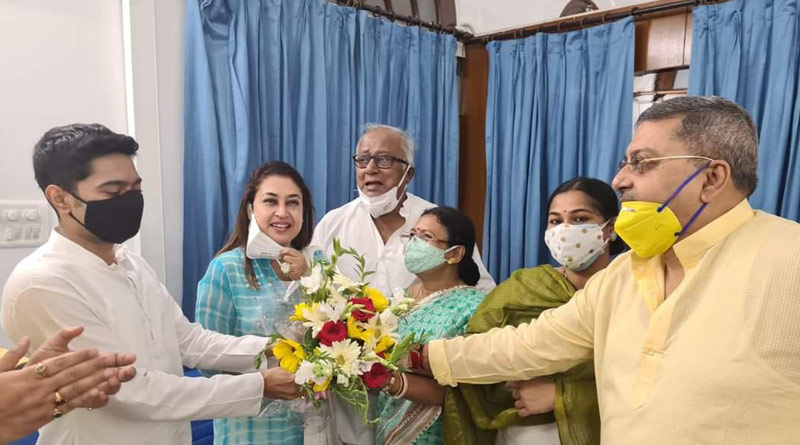 Abhishek Banerjee meets TMC MPs in Delhi along with Prashant Kishor | Sangbad Pratidin