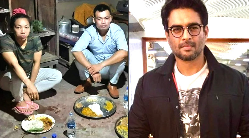 R Madhavan reacted to photo of Mirabai Chanu’s Manipur home | Sangbad Pratidin