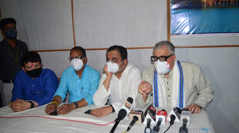 Trinamool Congress meet in Tripura allegedly disrupted by Police | Sangbad Pratidin