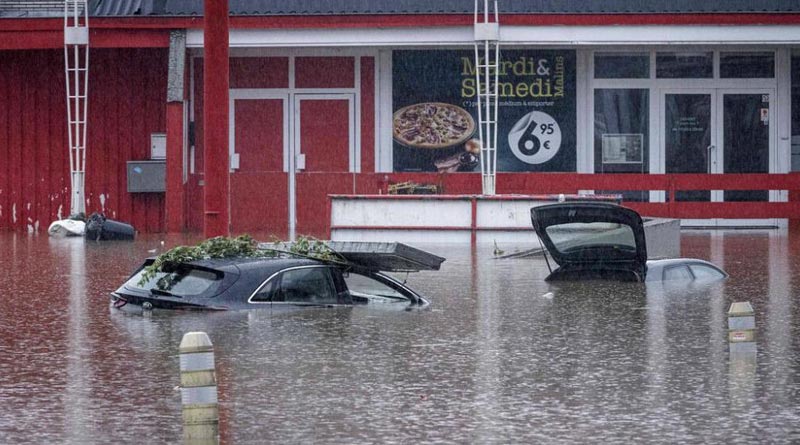 Devastating floods have torn through, killed at least 150 people in Europe | Sangbad Pratidin