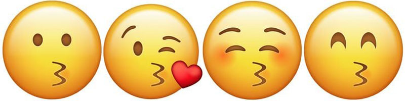 Kissing Emoji real meaning