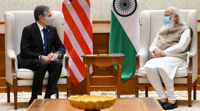 US Secretary of State Antony Blinken Meets PM Modi | Sangbad Pratidin
