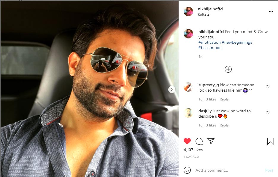 Here is what Nikhil Jahan posted on Instagram 