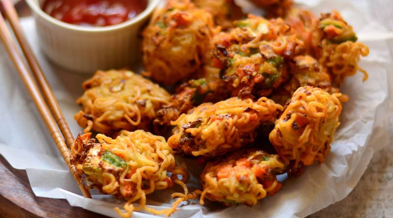 try this Noodle Pakora Recipe at your home | Sangbad Pratidin