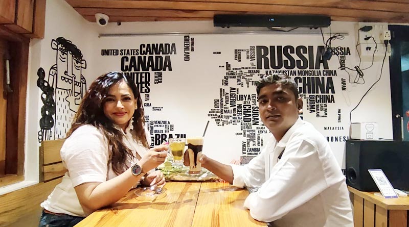 Actress Sreelekha Mitra Shares her coffee date experience with her fan Shasanka Bhavsar | Sangbad Pratidin