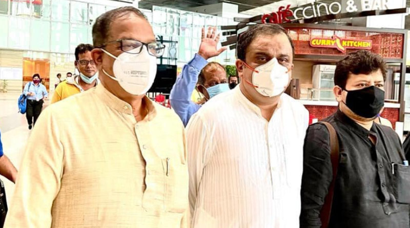 TMC 3 members are denied to enter Tripura, stucked at Agartala Airport | Sangbad Pratidin