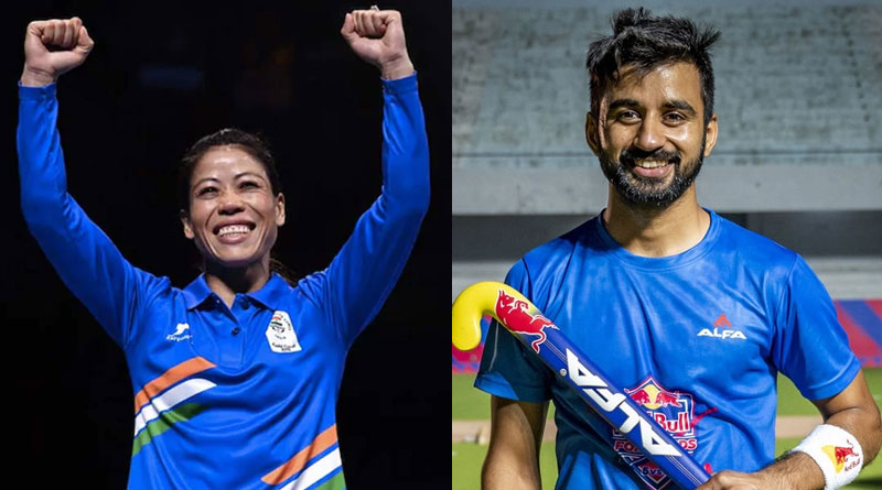 Mary Kom, Manpreet Singh To Be India's Flag Bearers in Tokyo Olympics | Sangbad Pratidin