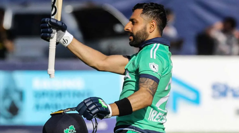 Ireland's Simi Singh Scripts History, Becomes First Batsman To Score A 100 At No.8 In ODIs | Sangbad Pratidin