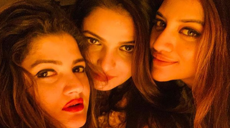 Tanushree Chakraborty shares special picture with srabanti and Nusrat | Sangbad Pratidin
