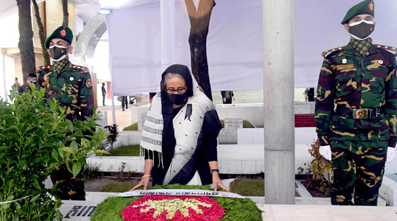 National Mourning Day in Bangladesh: PM Sheikh Hasina pays tribute to Bangabandhu and promises to punish the conspirators | Sangbad Pratidin