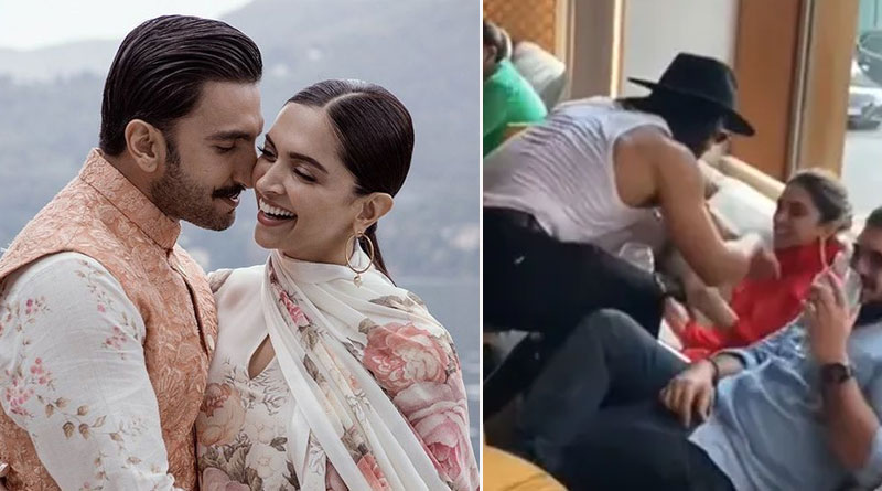 Ranveer Singh puts up a special dance performance for Deepika Padukone | Sangbad Pratidin