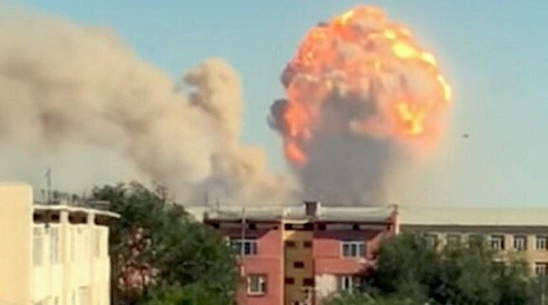 Blast jolts Kazakhstan, four servicemen dead | Sangbad Pratidin