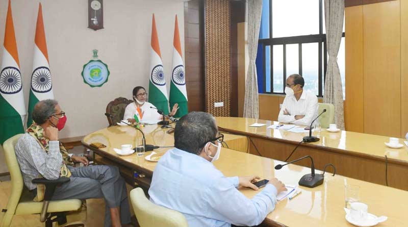 National flag at CM Mamata Banerjee's room Nabanna, unusual picture sparks new row | Sangbad Pratidin