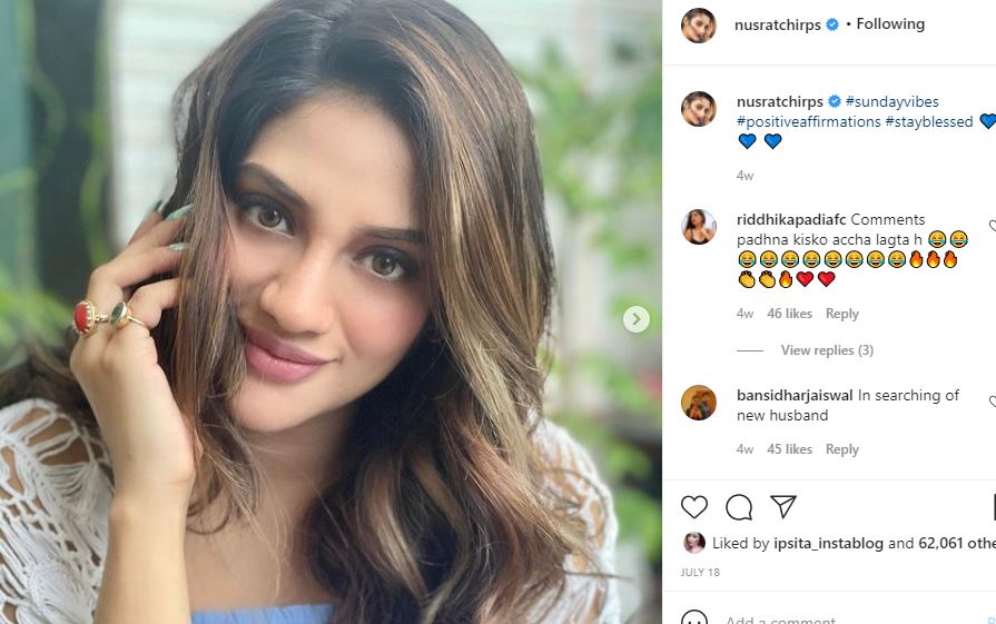 Nusrat Jahan instagram