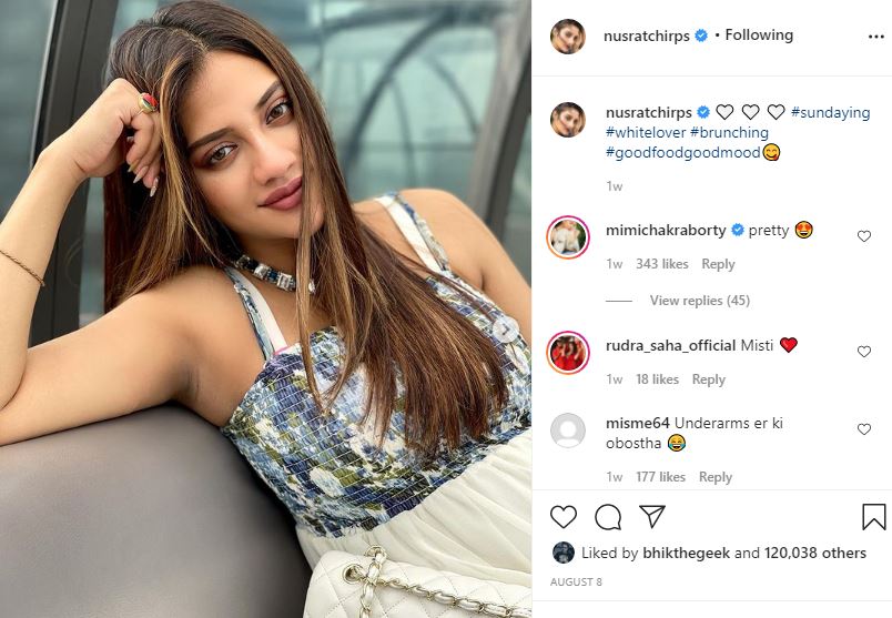 Nusrat Jahan Instagram