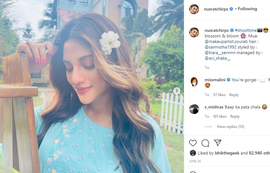 nusrat jahan instagram