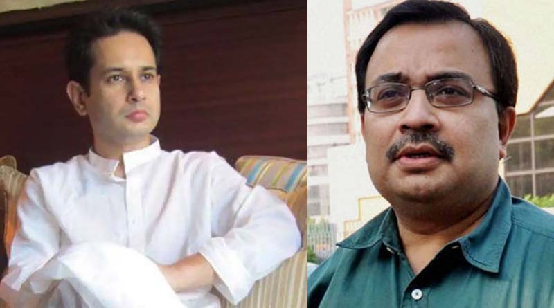 TMC spokesperson Kunal Ghosh meets Tripura royal Padyut Manikya Debbarma | Sangbad Pratidin