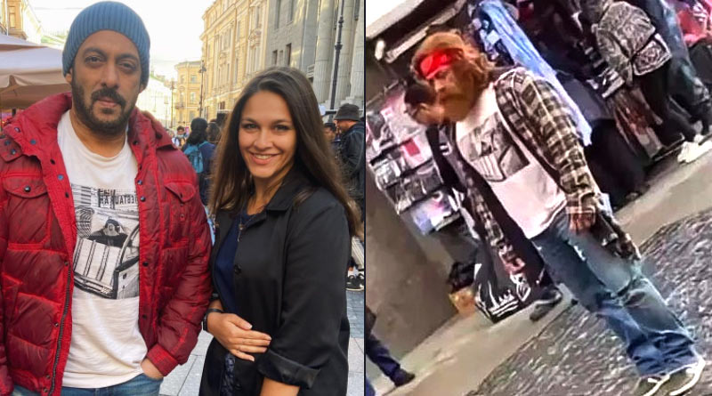 Can you spot this Bollywood superstar shooting in Russia? 
