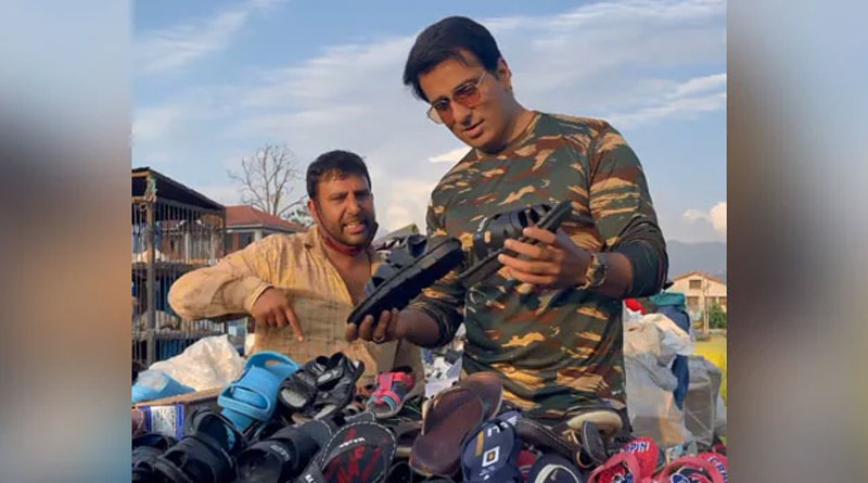 Sonu Sood Surprises Srinagar Street Hawker | Sangbad Pratidin