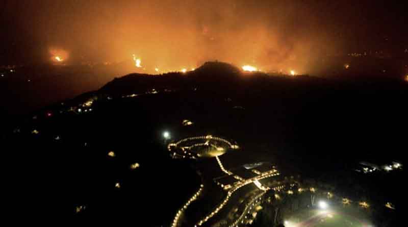 Wildfires rampage through forests in Greece and Turkey thousands evacuated | Sangbad Pratidin