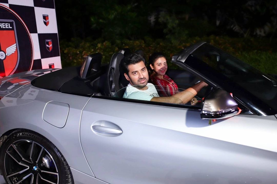 Ankush Hazra and Oindrila Sen's new BMW 