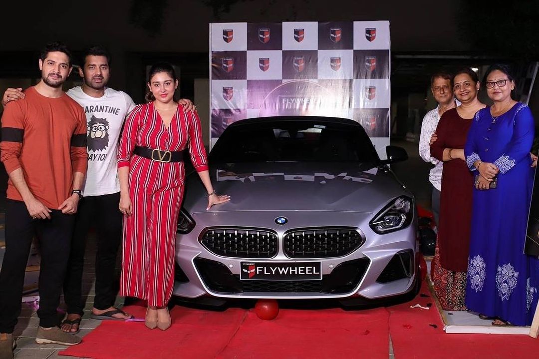 Ankush Hazra and Oindrila Sen's new BMW 