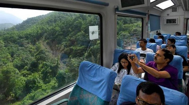 AC Vista Dome Toy train service launched। Sangbad Pratidin