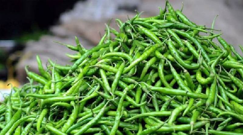 Chili price hiked due to rain in West Bengal | Sangbad Pratidin