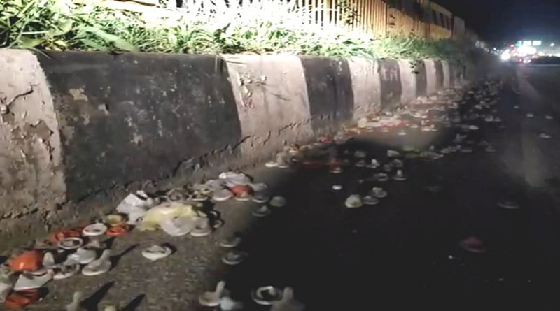 Karnataka: Condoms lie all over national Highway in Tumakur