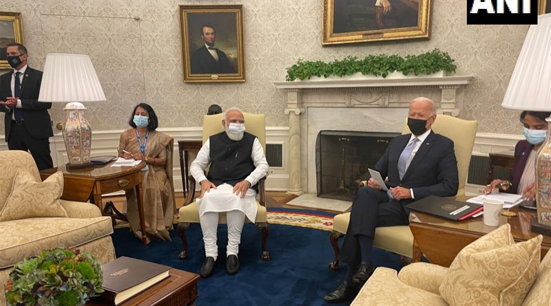PM Modi meets President Biden on the sidelines on UN meet | Sangbad Pratidin