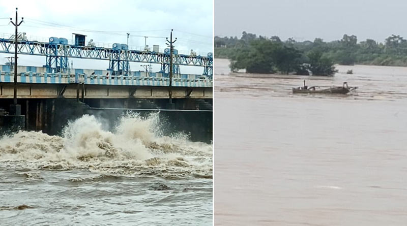 3 persons missing from Purba Burdwan as Ajay river is flowing much higher than its lebel due to heavy rain | Sangbad Pratidin