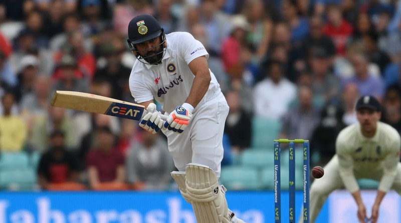 Rohit Sharma has Completes his first-ever overseas Test hundred with a Six | Sangbad Pratidin
