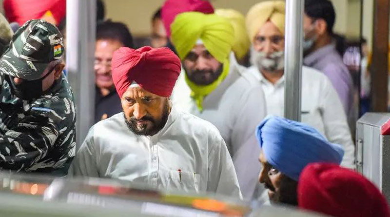 Navjot Sidhu meets Punjab CM Channi। Sangbad Pratidin