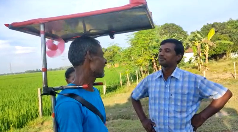 Mechanic From South Dinajpur builts new hat for farmers | Sangbad Pratidin