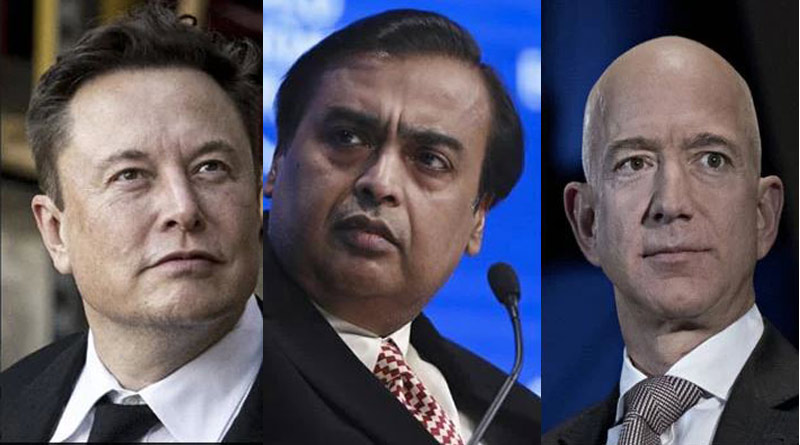 Mukesh Ambani joins Jeff Bezos, Elon Musk in exclusive $100 Billion club। Sangbad Pratidin