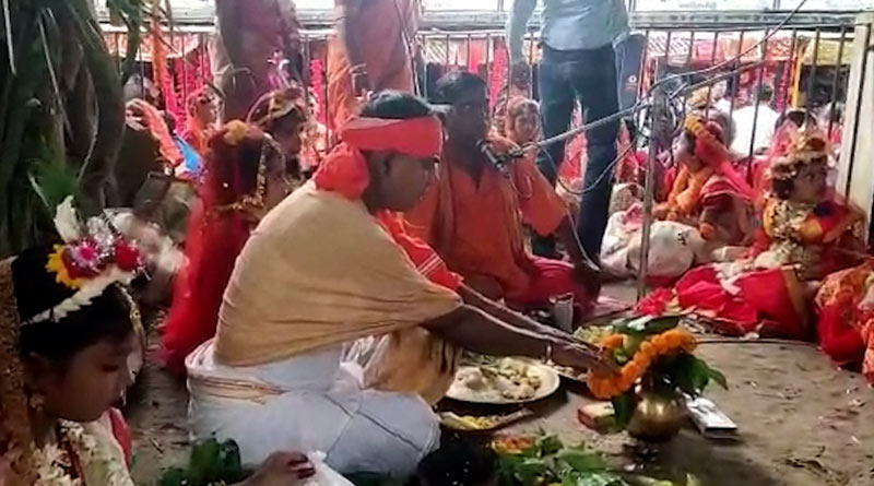 Read interesting facts about Kankalitala's Kumari Puja | Sangbad Pratidin