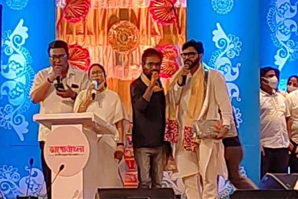 Mamata with Nachiketa and Babul