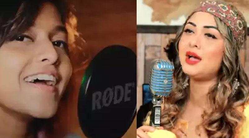 Kashmiri version of Manike Mage Hithe goes viral by the singer Rani Hazarika | Sangbad Pratidin