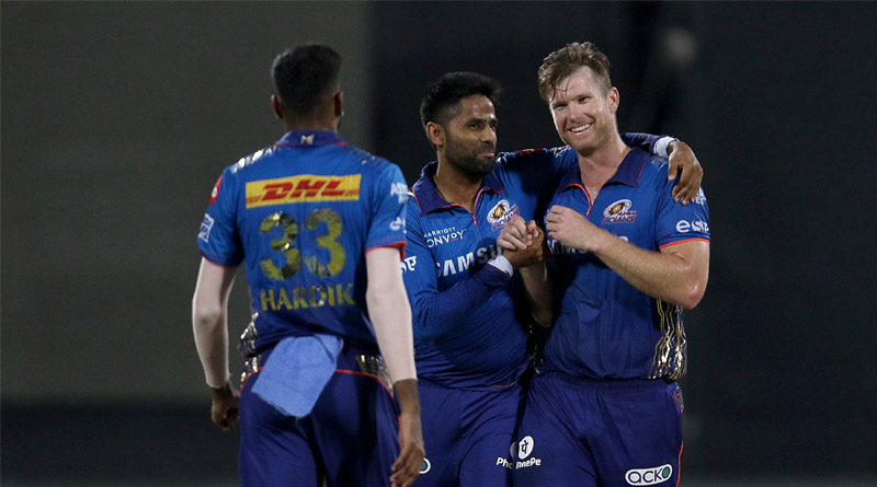IPL 2021: Mumbai Indians beat Rajasthan Royals by huge margin | Sangbad Pratidin