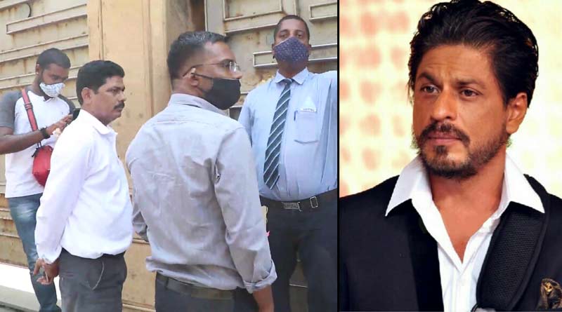 NCB team at Shah Rukh Khan's residence | Sangbad Pratidin