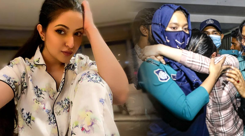 Actress Pori Moni gets sick at bail hearing | Sangbad Pratidin
