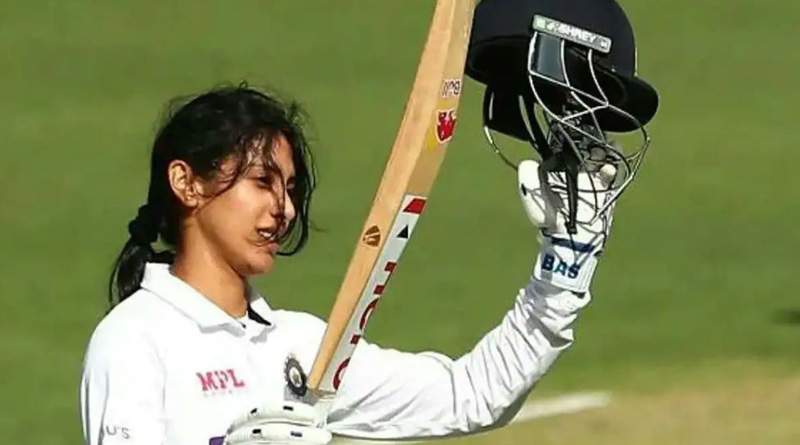 Smriti Mandhana 1st Indian Woman To Hit Test Ton In Australia | Sangbad Pratidin