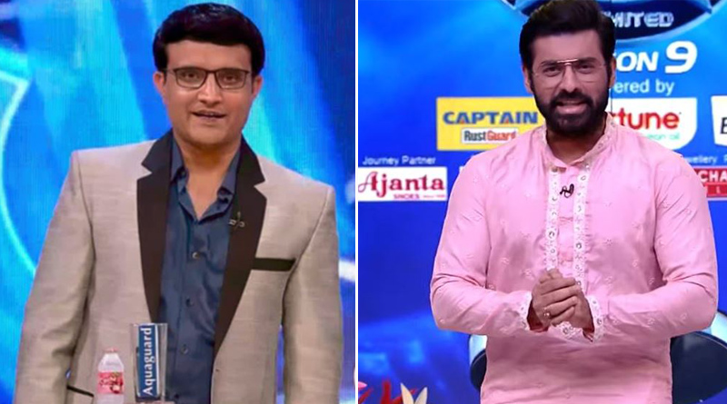 Ankush Hazra replaced Sourav Ganguly in Dadagari as Host | Sangbad Pratidin