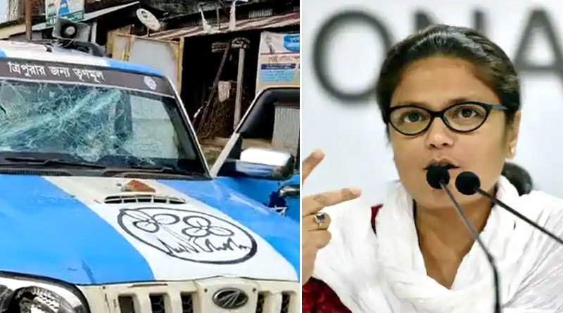 Trinamool MP Sushmita Dev Attacked In Tripura, Party Blames BJP | Sangbad Pratidin