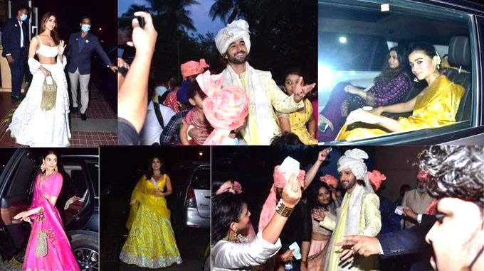 Stars at the wedding