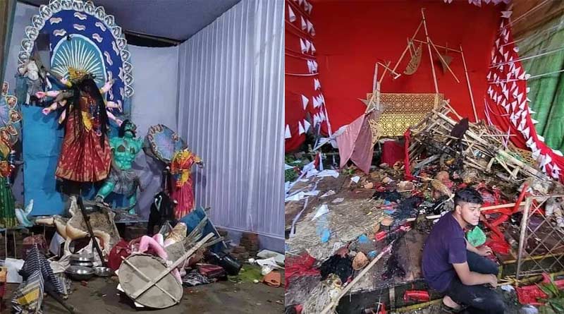 Bangladesh Hindu organization protests attack on minority community | Sangbad Pratidin