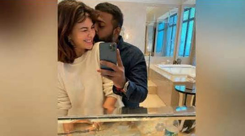 Actress Jacqueline Fernandez's romantic selfie with conman Sukesh Chandrasekhar sparks controversy। Sangbad Pratidin